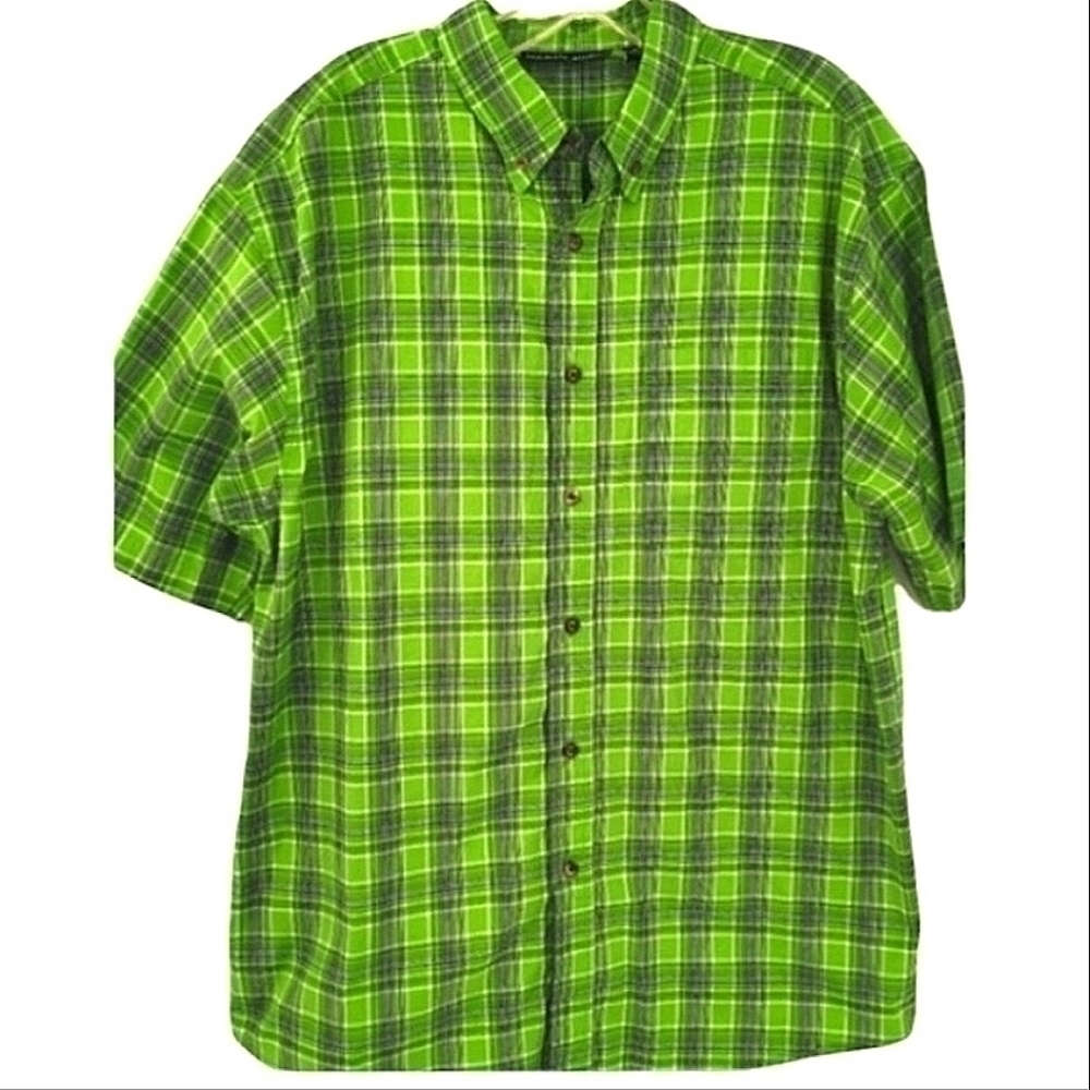 Michael Austin Men's L Cotton Casual Button Shirt